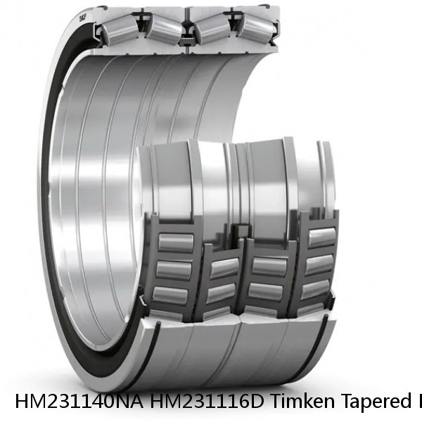 HM231140NA HM231116D Timken Tapered Roller Bearing Assembly