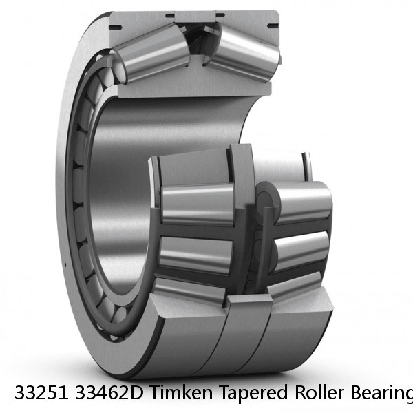 33251 33462D Timken Tapered Roller Bearing Assembly