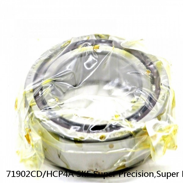 71902CD/HCP4A SKF Super Precision,Super Precision Bearings,Super Precision Angular Contact,71900 Series,15 Degree Contact Angle