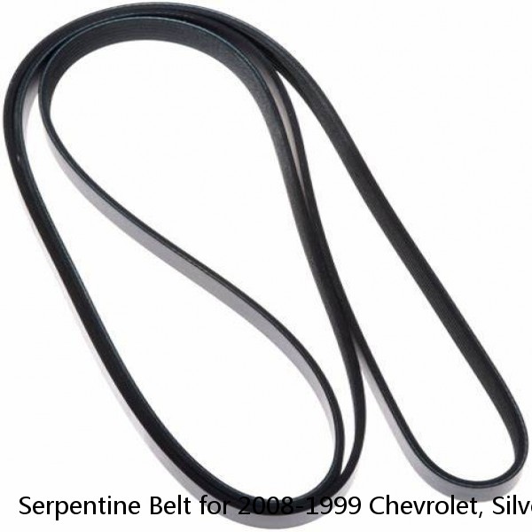 Serpentine Belt for 2008-1999 Chevrolet, Silverado Series Pickup, V-8 5.3 L, A.C