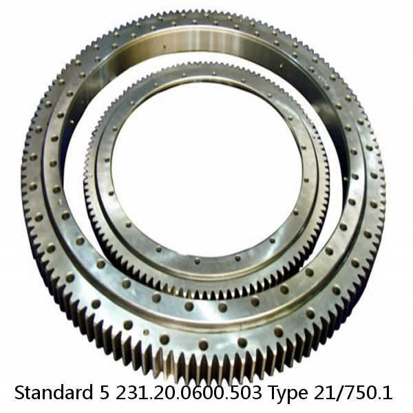 231.20.0600.503 Type 21/750.1 Standard 5 Slewing Ring Bearings #1 image