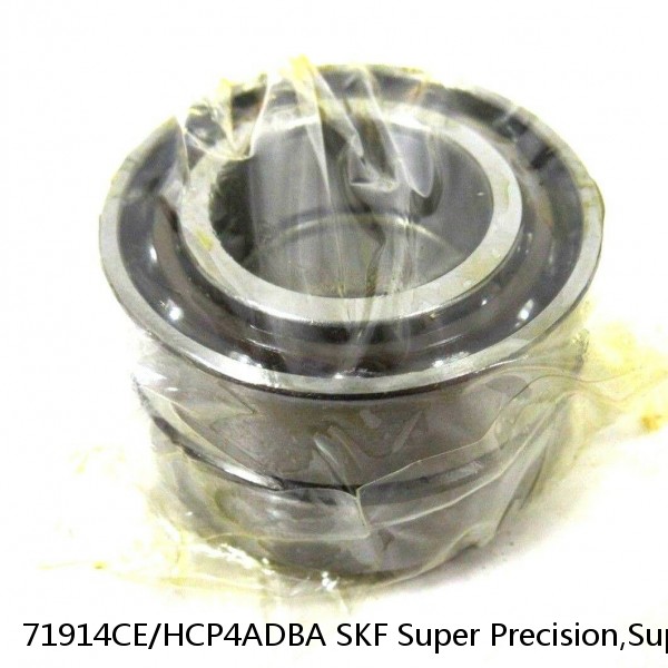 71914CE/HCP4ADBA SKF Super Precision,Super Precision Bearings,Super Precision Angular Contact,71900 Series,15 Degree Contact Angle #1 image
