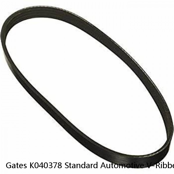 Gates K040378 Standard Automotive V-Ribbed Belt for Montero/Sephia/J30/Sonata #1 image