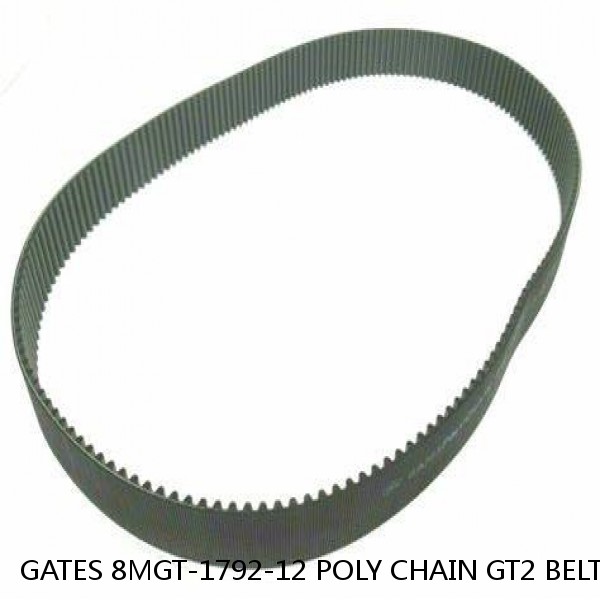 GATES 8MGT-1792-12 POLY CHAIN GT2 BELT 9275-0224 NEW IN BOX #1 image