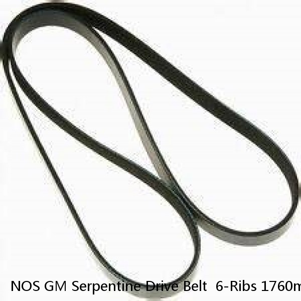 NOS GM Serpentine Drive Belt  6-Ribs 1760mm 88986806 #1 image