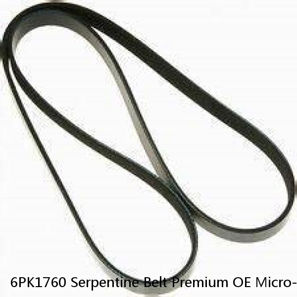 6PK1760 Serpentine Belt Premium OE Micro-V-AT Gates K060695 #1 image