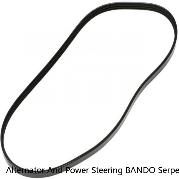 Alternator And Power Steering BANDO Serpentine Belt For Ford Ranger #1 image